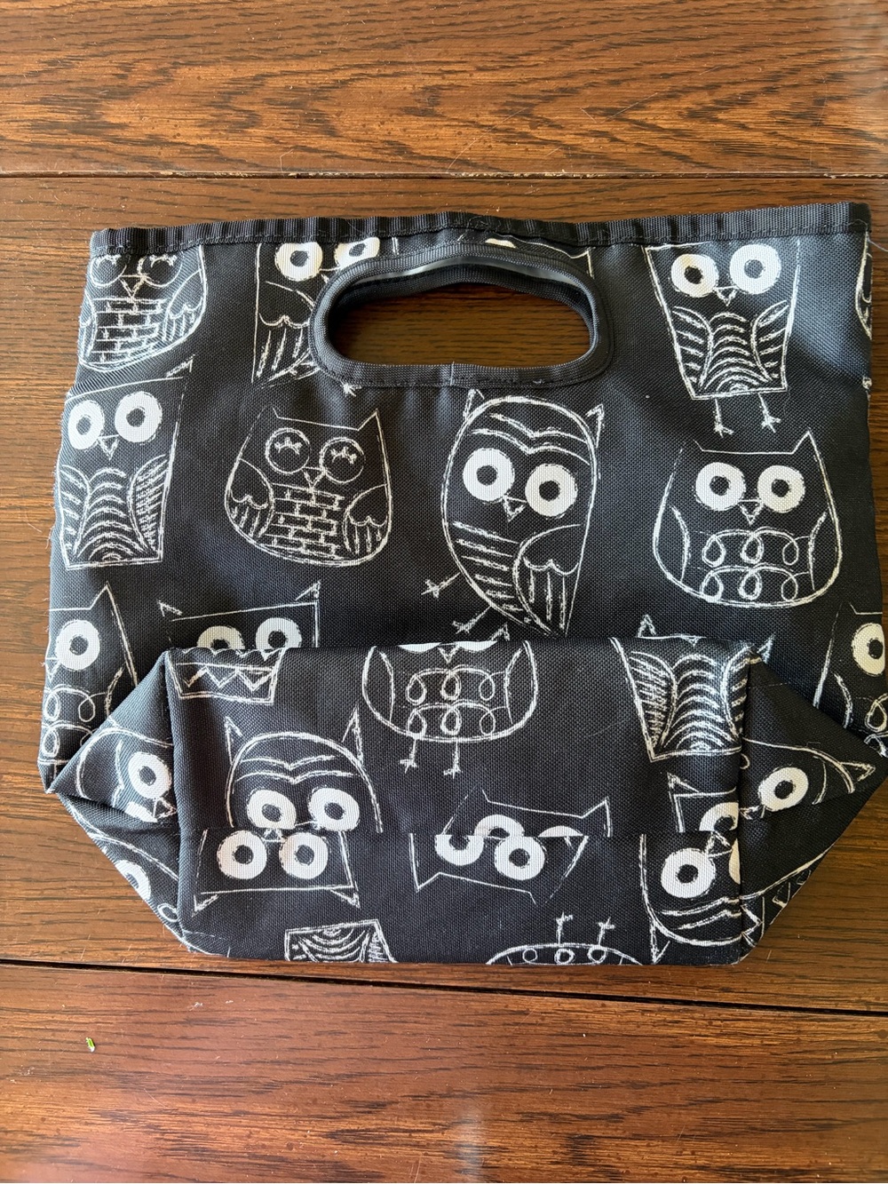 Black Owl Print 31 Gifts Lunch box